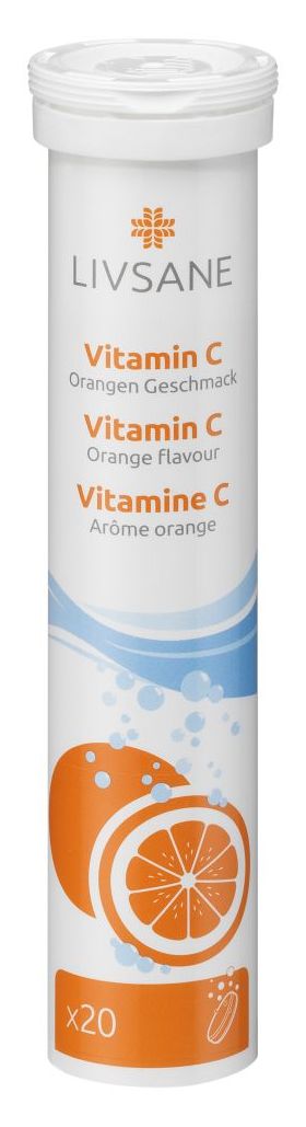 LIVSANE VITAMINA C 240MG X 20 TABLETE EFERVESCENTE