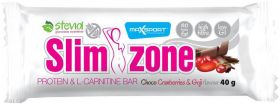 Baton proteic Slim Zone cu ciocolata, merisoare si goji, 40g MAX SPORT