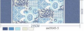 Tesatura microfibra imprimata, 62 g/mp, latime 215 cm, lungime 200 m, imprimeu XWL9145-5