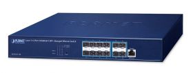 PLANET Planet XGS-6311-12X Layer 3 12-Port 10GBASE-X SFP+ Managed Ethernet Switch (Hardware-based Layer 3 RIPv1/v2, OSPFv2 dynamic routing, supports ERPS Ring, supports 1000X SFP and 10G SFP+, 13” desktop si (XGS-6311-12X)