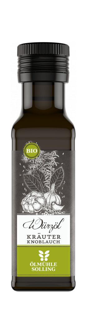 BIO Ulei cu ierburi aromatice și usturoi - Ölmühle Solling