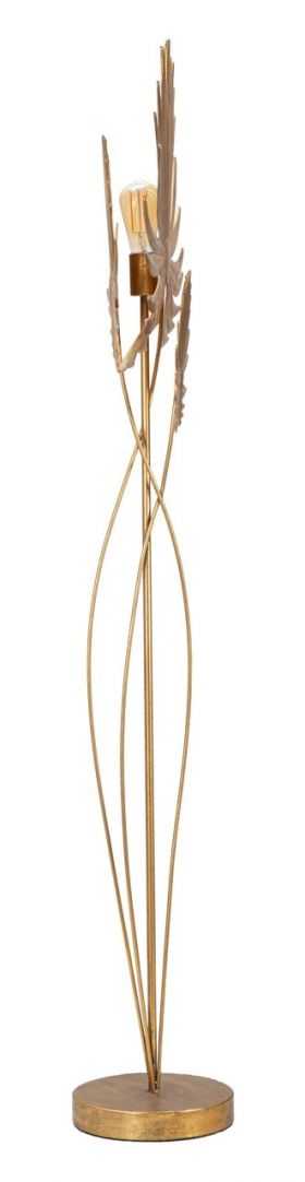 Lampadar, Exotic, Mauro Ferretti, 1 x E27, 40W, 54 x 27 x 166 cm, fier, auriu