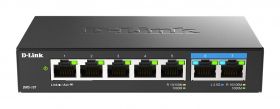 D-Link DMS-107/E switch-uri Fara management Gigabit Ethernet (10/100/1000) Negru (DMS-107/E)