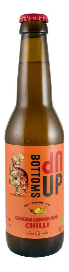 Limonada de ghimbir cu chilli Eco-Bio 330ml - Bottoms Up