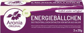 Bombe energetice cu fructe de Aronia 60g ECO-BIO - Aronia Original