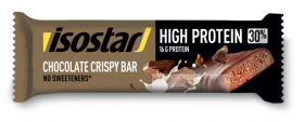 Baton cu ciocolata crocanta High protein 30%, 55g, Isostar