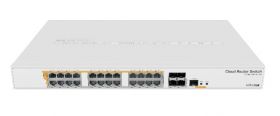 mikrotik Mikrotik CRS328-24P-4S+RM switch-uri Gestionate L2/L3 Gigabit Ethernet (10/100/1000) Power over Ethernet (PoE) Suport 1U Alb (CRS328-24P-4S+RM)