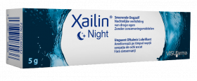 Unguent oftalmic lubrifiant Xailin Night, 5 g, Visufarma