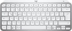 logitech MXKEYS MINI WRLS ILLUMINATED KB/PALE GREY - DEU - CENTRAL (920-010480)