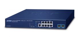 PLANET L3 4-Port 10/100/1000T + Gestionate Gigabit Ethernet (10/100/1000) 1U (MGS-6320-8T2X)