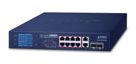 PLANET FGSD-1022VHP switch-uri Fara management L2 Fast Ethernet (10/100) Power over Ethernet (PoE) Suport 1U Albastru (FGSD-1022VHP)