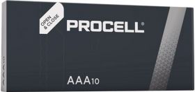 Baterie alcalina de mangan Duracell ProCell LR03 / AAA 1.5V MN2400, set 10 buc