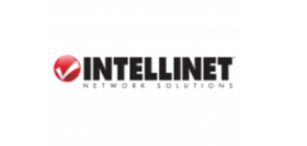 Intellinet Rack 19' Shelf 1U 305mm, vented, black (924269)