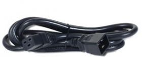 apcbyschneiderelectric APC PWR Cord C19 - C20, 4.5 m Negru 4,57 m Conector C19 Conector C20 (AP9887)