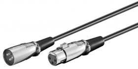 cablu xlr 3p tata - xlr 3p mama 6m