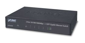 PLANET GSD-603F switch-uri Fara management Gigabit Ethernet (10/100/1000) Negru (GSD-603F)