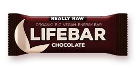 Baton cu ciocolata RAW-ECO-BIO 47g - Lifebar - Lifefood