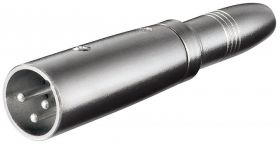 adaptor xlr tata 6,35 mono mama