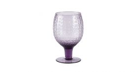 Pahar pentru vin - Purple Grooved, 400 ml | F&H of Scandinavia