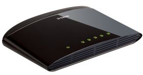 D-Link DES-1005D Fara management Fast Ethernet (10/100) Negru (DES-1005D/E)