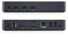 dell DELL D3100 stații de andocare și replicatoare de porturi pentru calculatoare portabile Prin cablu USB 3.2 Gen 1 (3.1 Gen 1) Type-B Negru (D3100) (452-BBOT)