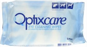 Optixcare EYE CLEANING WIPES, 50 servetele umede