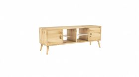 Comoda TV, Dekzy, DZ058, 120x45x35 cm, Natural