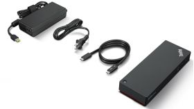 lenovo Lenovo ThinkPad Universal Thunderbolt 4 Smart Dock Prin cablu Negru (40B10135EU)