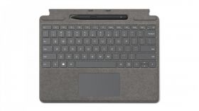 Microsoft Surface Pro Signature Keyboard with Slim Pen 2 Platină  Cover port QWERTY Englez (8X8-00067)