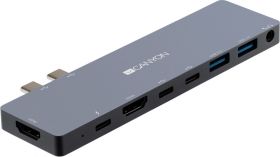 Canyon Multiport Universal, Thunderbolt 3, 8-in1