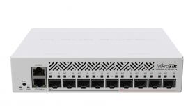 mikrotik Mikrotik CRS310-1G-5S-4S+IN switch-uri L3 Gigabit Ethernet (10/100/1000) Power over Ethernet (PoE) Suport 1U (CRS310-1G-5S-4S+IN)