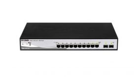 D-Link DGS-1210-10 switch-uri Gestionate L2 Gigabit Ethernet (10/100/1000) 1U Negru, Gri (DGS-1210-10)