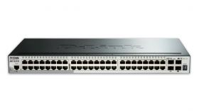 D-Link DGS-1510-52X switch-uri Gestionate L3 Gigabit Ethernet (10/100/1000) 1U Negru (DGS-1510-52X/E)