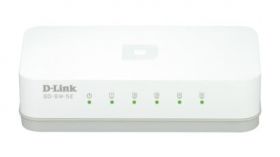 D-Link GO-SW-5E switch-uri Fara management Fast Ethernet (10/100) Alb (GO-SW-5E)