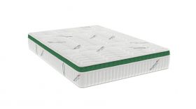 Saltea cu arcuri HypoallergenicMed Primo Protect 180x200, înălțime 23 cm, ortopedică, husă tratament antialergic, fermitate mediu-tare, sistem aerisire 3D