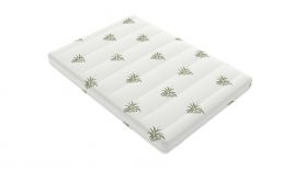 Saltea cu memorie Somnart XXL Memory Plus 180x200, înălțime 25 cm, pentru persoane supraponderale, husă Aloe Vera detașabilă, rulată, fermitate mare