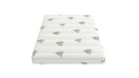 Saltea cu memorie Somnart XXL Memory Plus 180x200, înălțime 25 cm, pentru persoane supraponderale, husă Aloe Vera detașabilă, rulată, fermitate mare