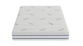 Saltea cu memorie Somnomed Antiacaria 180x200, înălțime 20 cm, pentru alergici, husă cu tratament antiacarian, rulată, fermitate medie