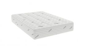 Saltea cu arcuri Pocket Somnomed Comfort Fit HoReCa 140x200, înălțime 30 cm, spumă cu memorie, husa tratament antifungic, fermitate mediu-tare