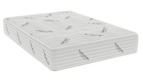 Saltea cu arcuri Pocket HypoallergenicMed® Safe Relax HoReCa 180x200, înălțime 25 cm, ortopedică, husă tratament antialergic, fermitate mediu-tare