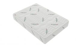 Saltea cu arcuri Pocket HypoallergenicMed® Safe Relax HoReCa 90x200, înălțime 25 cm, ortopedică, husă tratament antialergic, fermitate mediu-tare