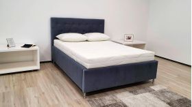Saltea cu memorie 3D Somnart Memory Bambus 180x200, înălțime 16 cm, husă cu bambus lavabilă și detașabilă cu fermoar, mânere, fermitate medie