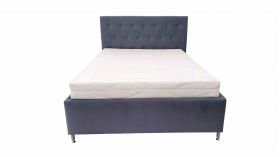 Saltea cu memorie 3D Somnart Memory Bambus 180x200, înălțime 16 cm, husă cu bambus lavabilă și detașabilă cu fermoar, mânere, fermitate medie