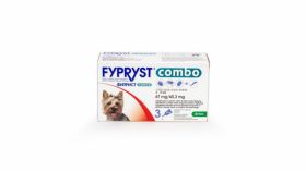 Fypryst Combo Dog S 67 mg (2 - 10 kg), 3 pipete