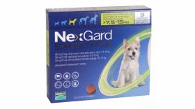 NexGard Spectra M comprimate masticabile, 7.5-15 kg, 1 comprimat