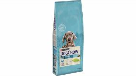 Dog Chow Puppy Large Breed cu Curcan 14 kg