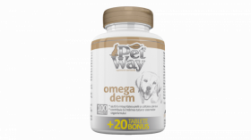 PetWay Omega Derm, 100 tablete + 20 BONUS