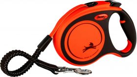 Lesa Flexi Banda Xtreme L 8M/55kg Portocaliu cu Negru