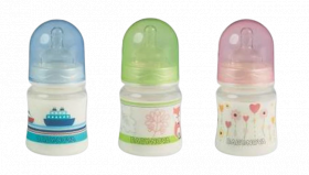 Biberon PP cu decor fara BPA, 1 x 150ml, Baby Nova