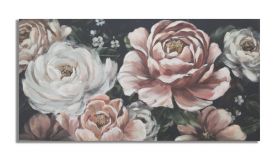 Mauro Ferretti Pictura Pe Panza Rosu Flowy -B- Cm 120X3,7X60